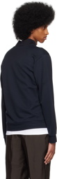 Giorgio Armani Navy Embroidered Sweater