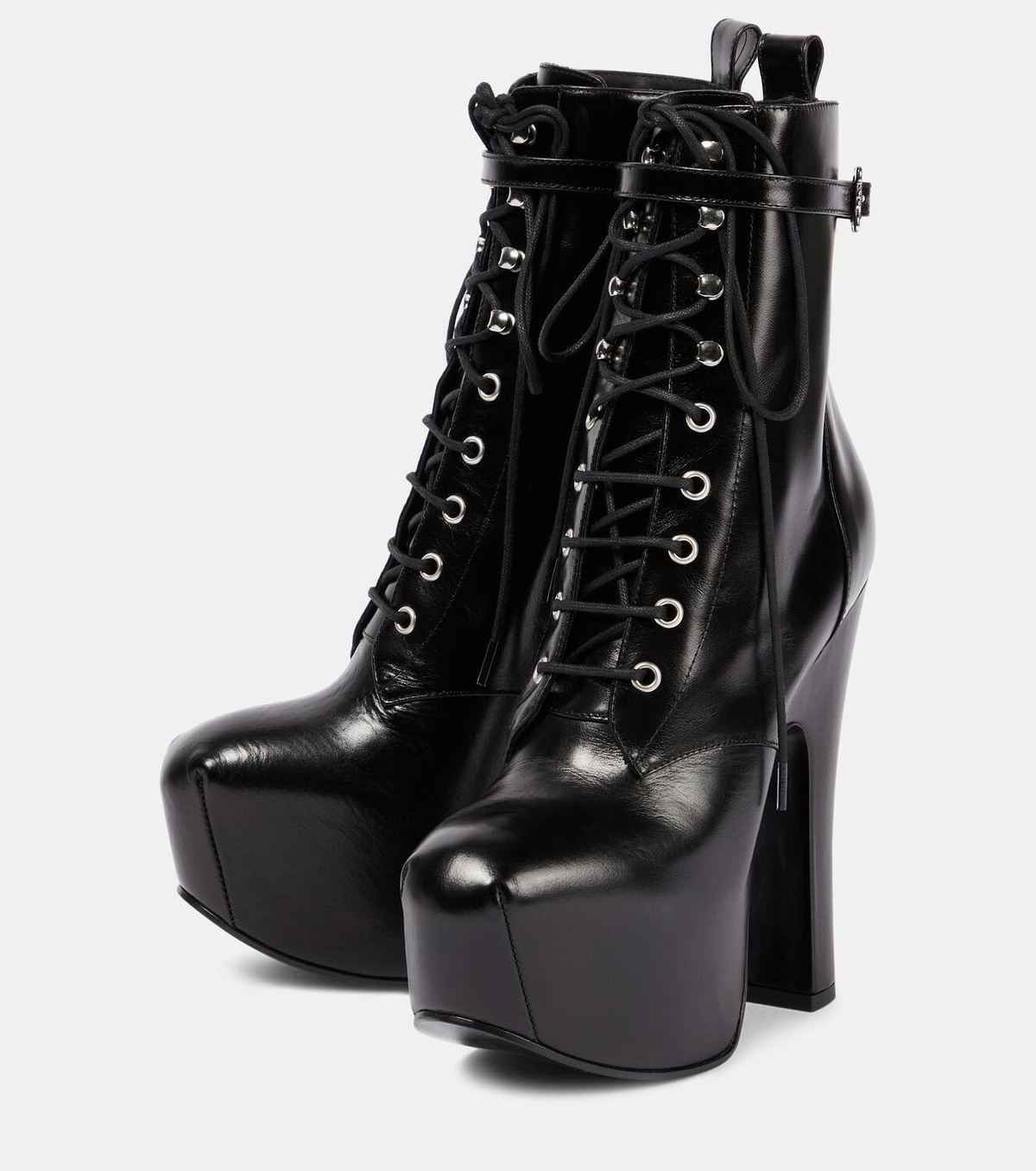 Vivienne Westwood Leather platform ankle boots