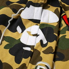 A Bathing Ape Men's 1st Camo 2nd Ape Hoody in Yellow