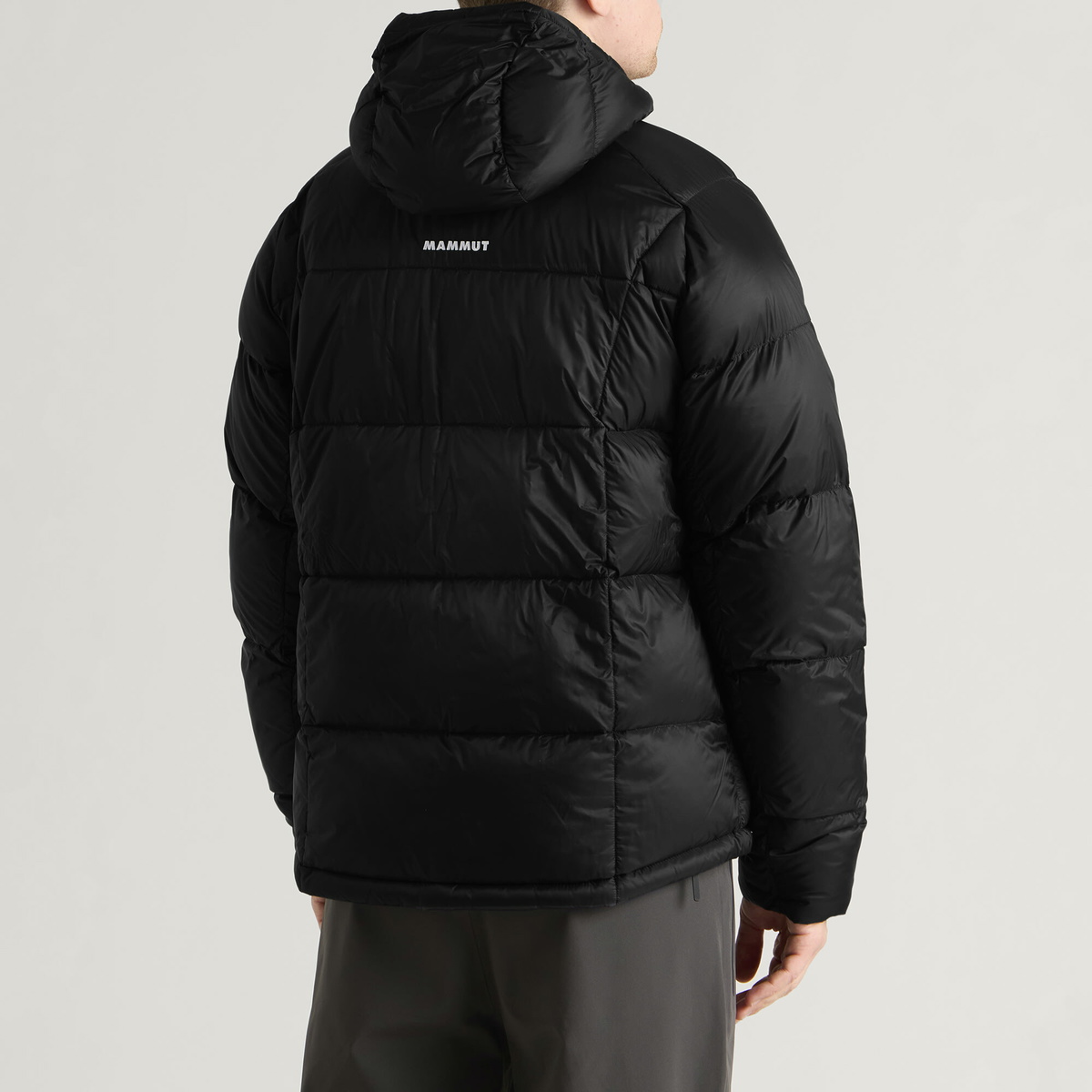 Mammut Men's Glacier Glow Down Jacket in Black