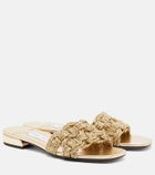 Jimmy Choo Chara woven slides