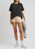 American Vintage Itonay Cotton-blend Shorts Cream
