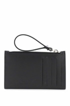 VALENTINO GARAVANI leather vltn cardholder Black