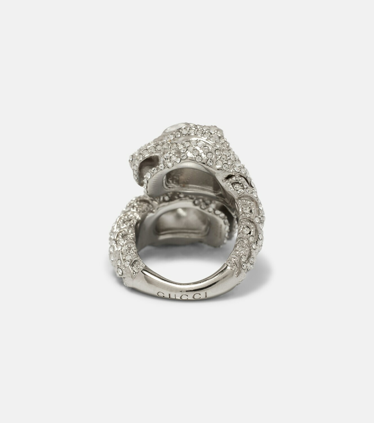 Gucci Dionysus crystal-embellished ring