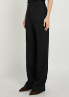Armarium Carlo Straight-leg Wool Trousers Black