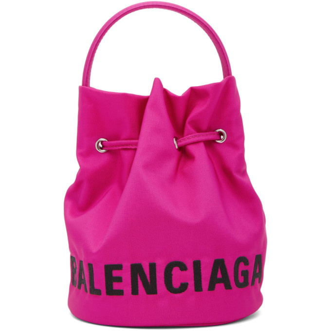 Balenciaga - Wheel Xs Canvas Bucket Bag - Womens - Black for Women