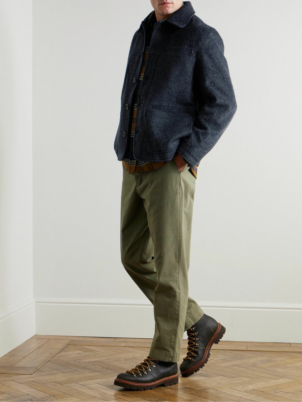 Oliver Spencer - Lambeth Recycled Wool-Blend Jacket - Blue Oliver