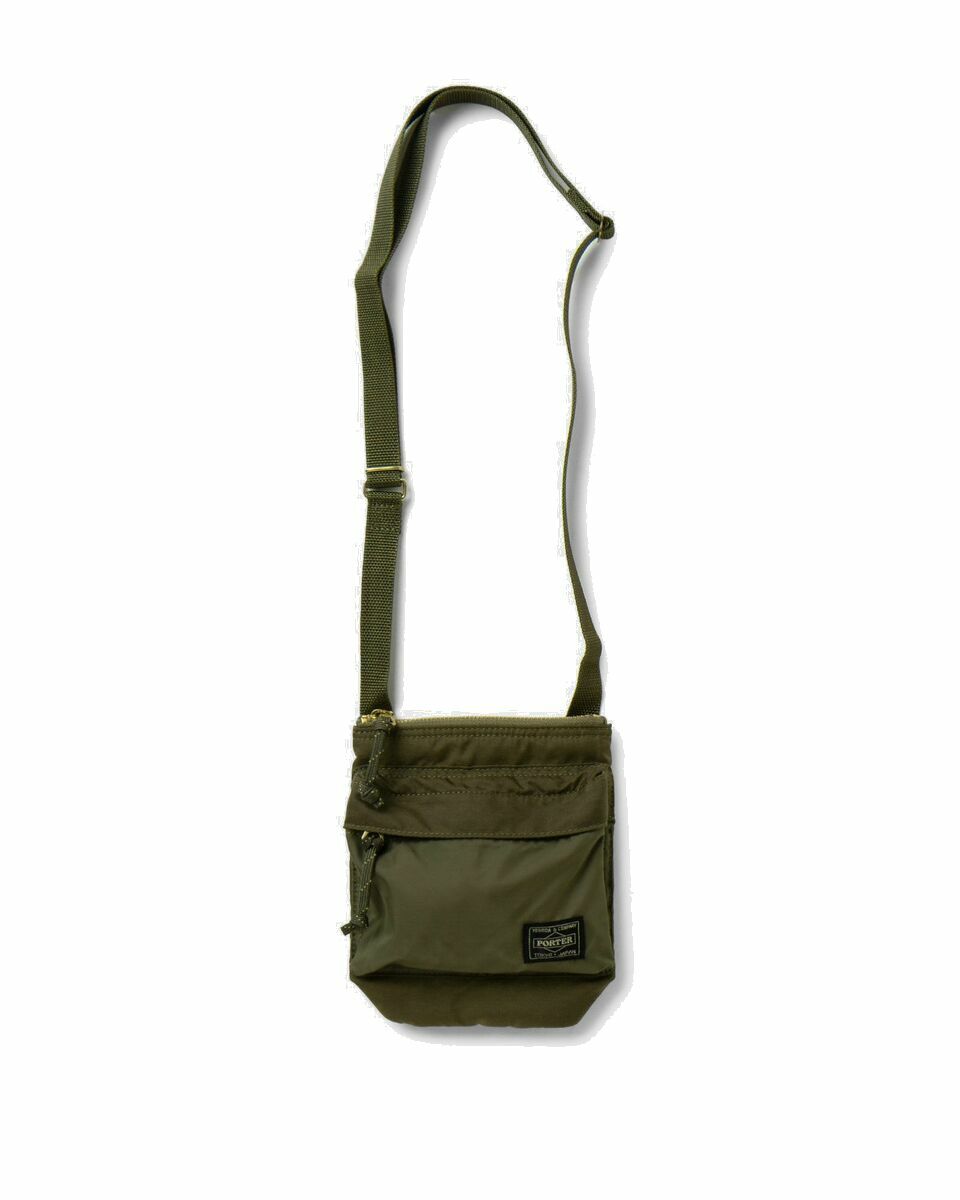 Photo: Porter Yoshida & Co. Force Shoulder Pouch Green - Mens - Small Bags