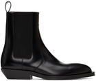 Bottega Veneta Black Chisel Chelsea Boots