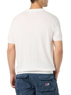 MC2 Saint Barth Off-cream Buttonless Knitted Polo Shirt Sloan