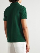Ralph Lauren Purple label - Logo-Embroidered Cotton-Piqué Polo Shirt - Green