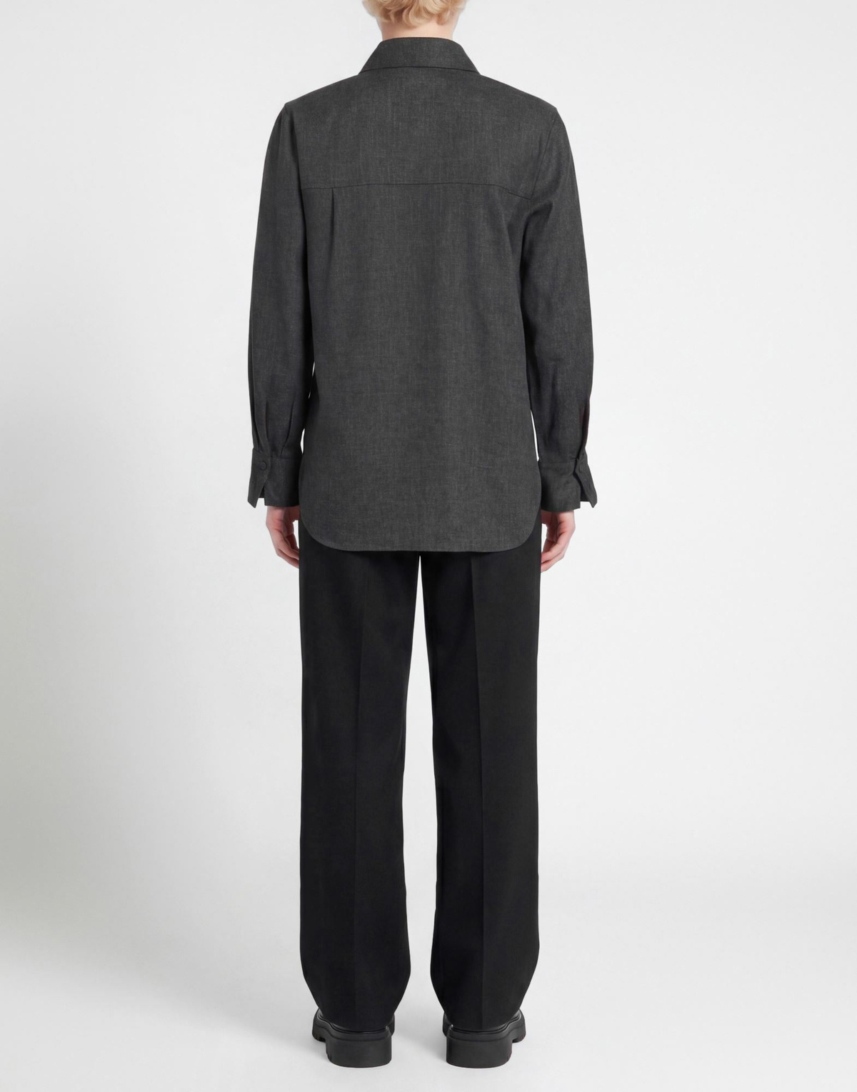 Vince. Womens Shirt in Charcoal