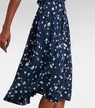 Polo Ralph Lauren Floral crêpe midi dress