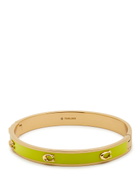 Coach Pegged Signature Logo Enamelled Bracelet - Green - One Size