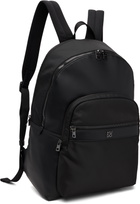 Hugo Black Bonded Logo Backpack