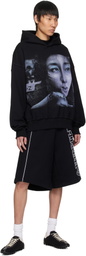 MISBHV Black Maciej Kość Edition Exposed Seam Hoodie