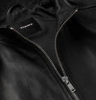 Theory - Morvek Slim-Fit Leather Jacket - Black