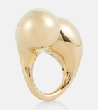 Bottega Veneta Drop sterling silver ring