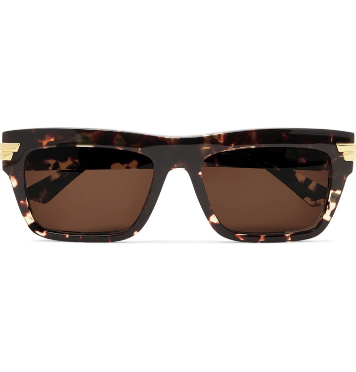 Photo: Bottega Veneta - Square-Frame Acetate Sunglasses - Brown