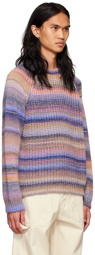 Henrik Vibskov Purple Wool Sweater