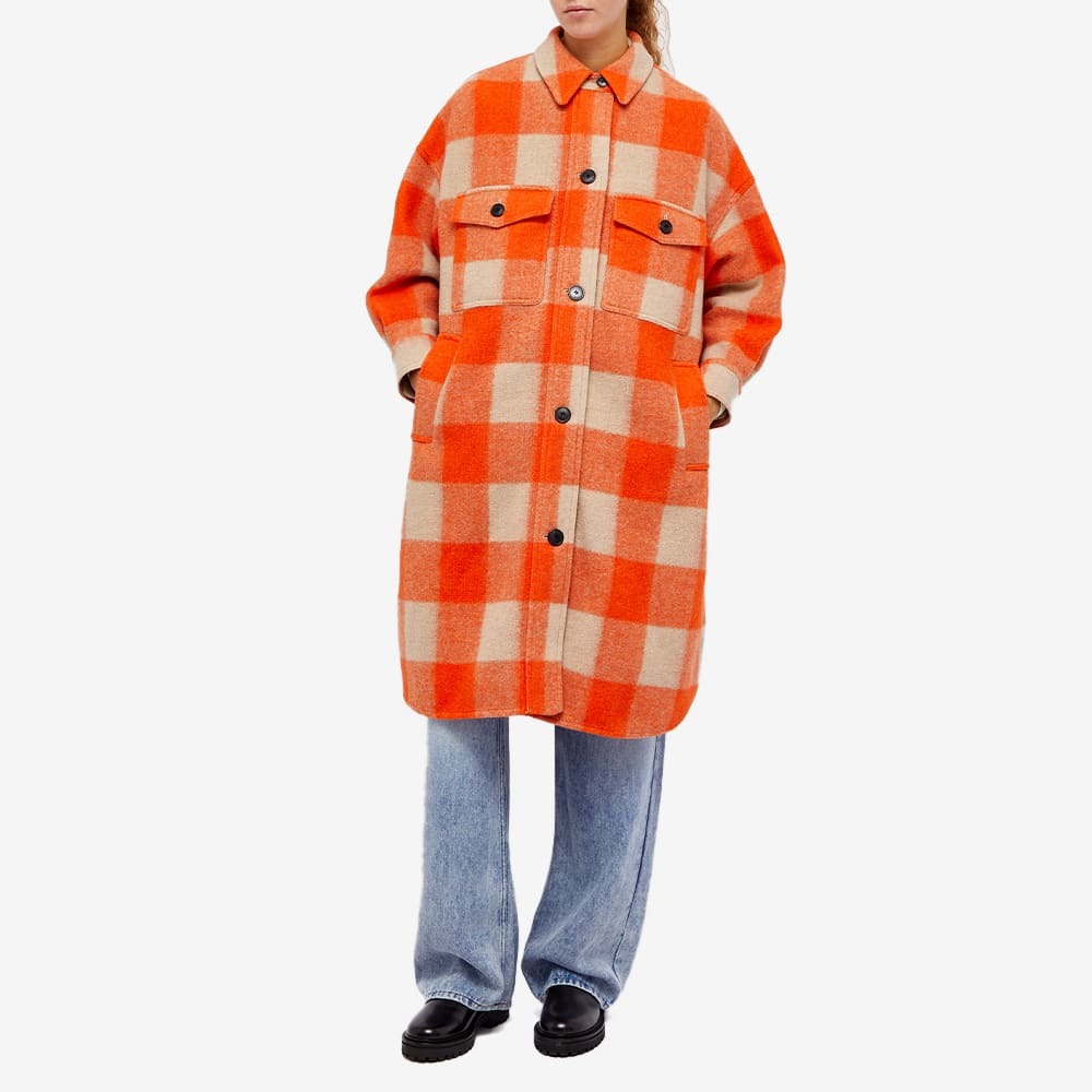 Women's Fontizi Checked Coat In