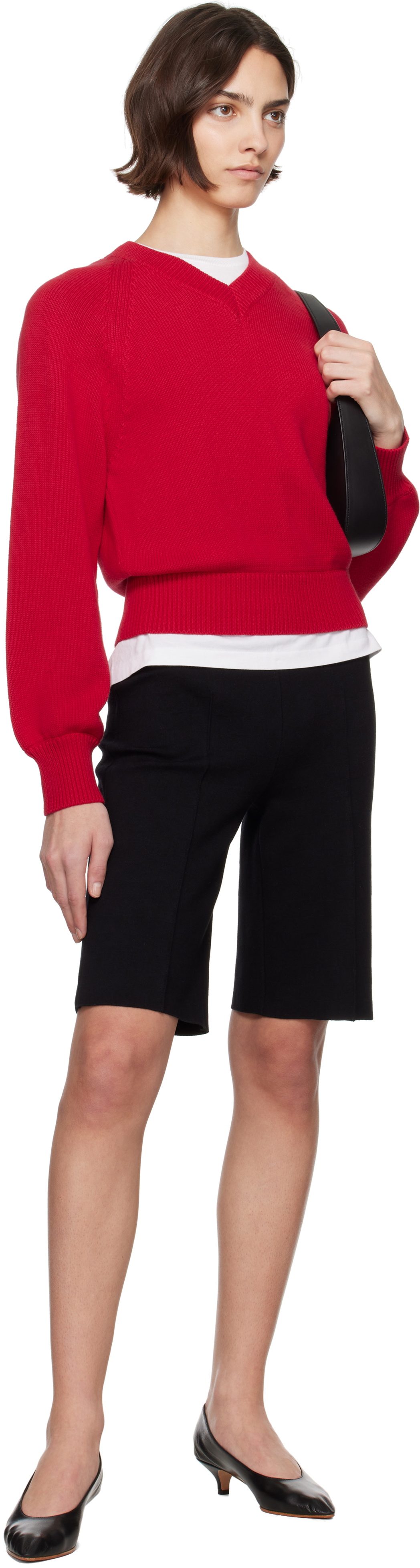 High Sport Black Bermuda Shorts