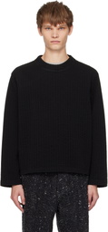 Craig Green Black Embroidered Linestitch Smock T-shirt