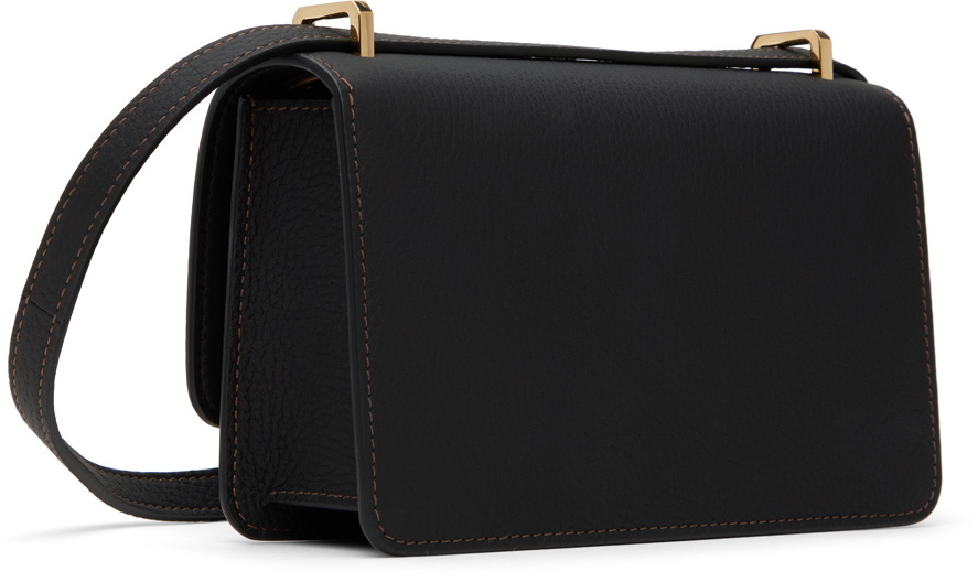 Burberry Black Mini 'TB' Bag Burberry