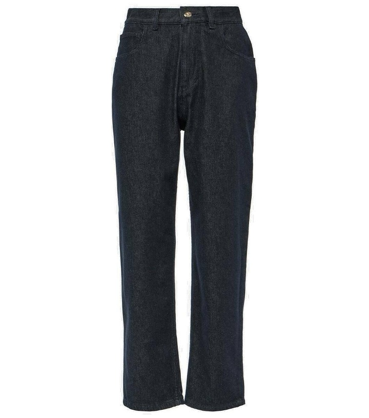 Photo: Moncler High-rise straight jeans