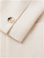 Agnona - Textured Cashmere-Blend Blazer - Neutrals