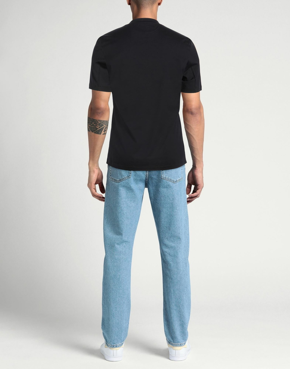 Brunello Cucinelli Mens T-shirt Midnight in Blue