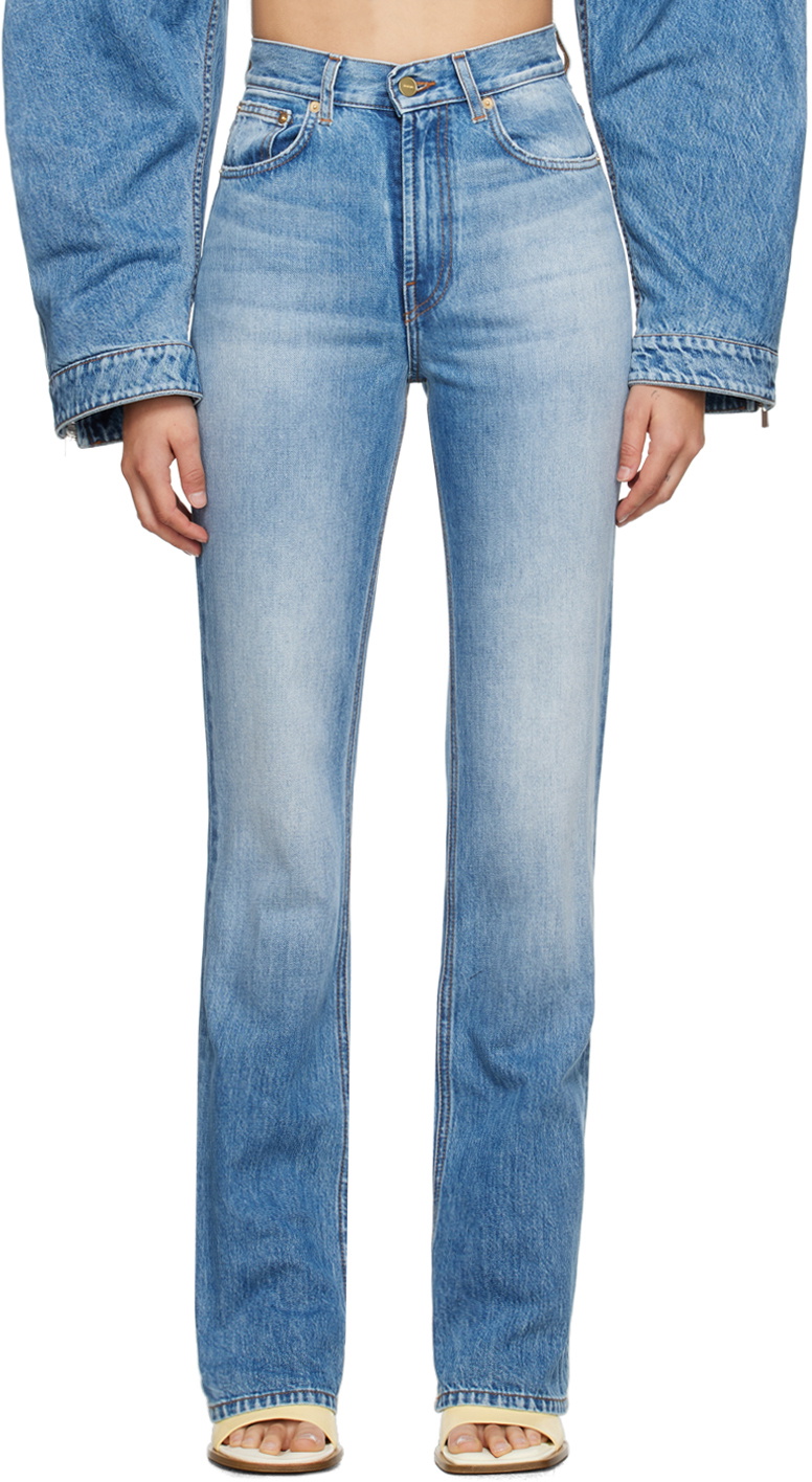 Jacquemus Blue Le Chouchou 'Le De Nîmes' Jeans Jacquemus