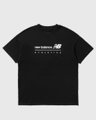 New Balance LIN GR TEE Black Mens Shortsleefe
