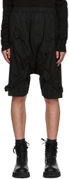 Julius Black Cotton Shorts