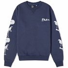 By Parra Men's Fancy Pigeon Sweatshirt in Midnight Blue
