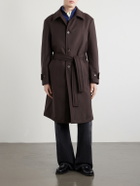 Barena - Belted Wool-Blend Coat - Brown