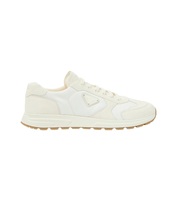 Photo: Prada Prax Re-Nylon suede-trimmed sneakers