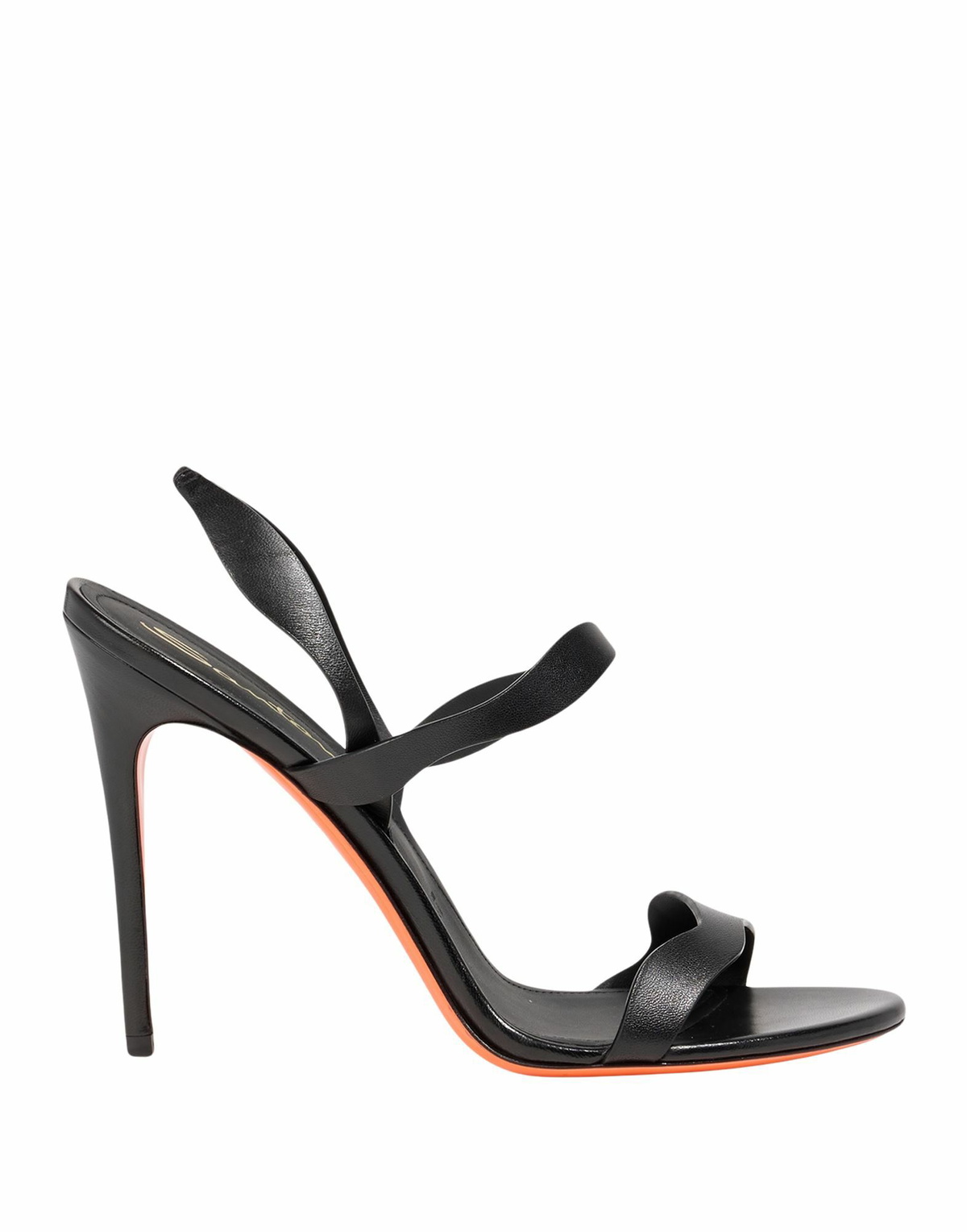 Santoni Womens Sandals in Black
