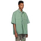 Fear of God Green Nylon Oversized Shirt