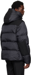 Burberry Navy Puffer Down Jacket