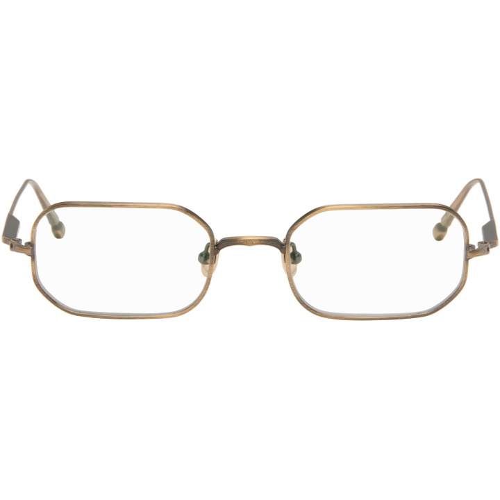 Photo: Matsuda Gold M3163 Glasses