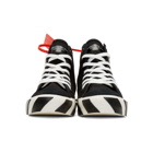 Off-White Black Vulcanized High-Top Sneakers