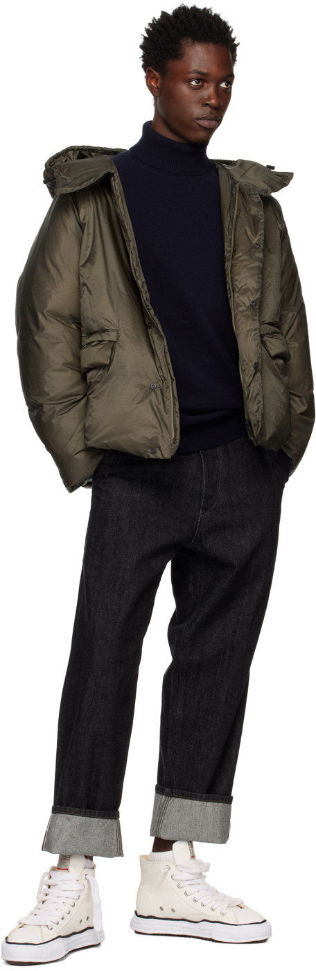 【REMI RELIEF】 DOWN FOODY PARKA BROWN REMI RELIEF/DOWN FOODY PARKA BROWN