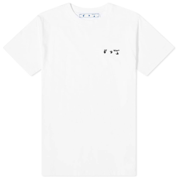 Photo: Off-White Slim OW Logo Tee