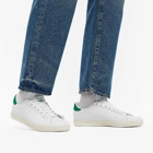 Adidas Men's Rod Laver Vin Sneakers in White/Green