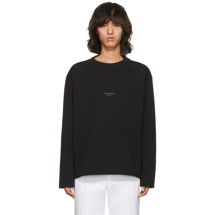 Photo: Acne Studios Black Lynn Sweatshirt 