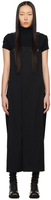 Photo: Y's Black Zipper Maxi Dress