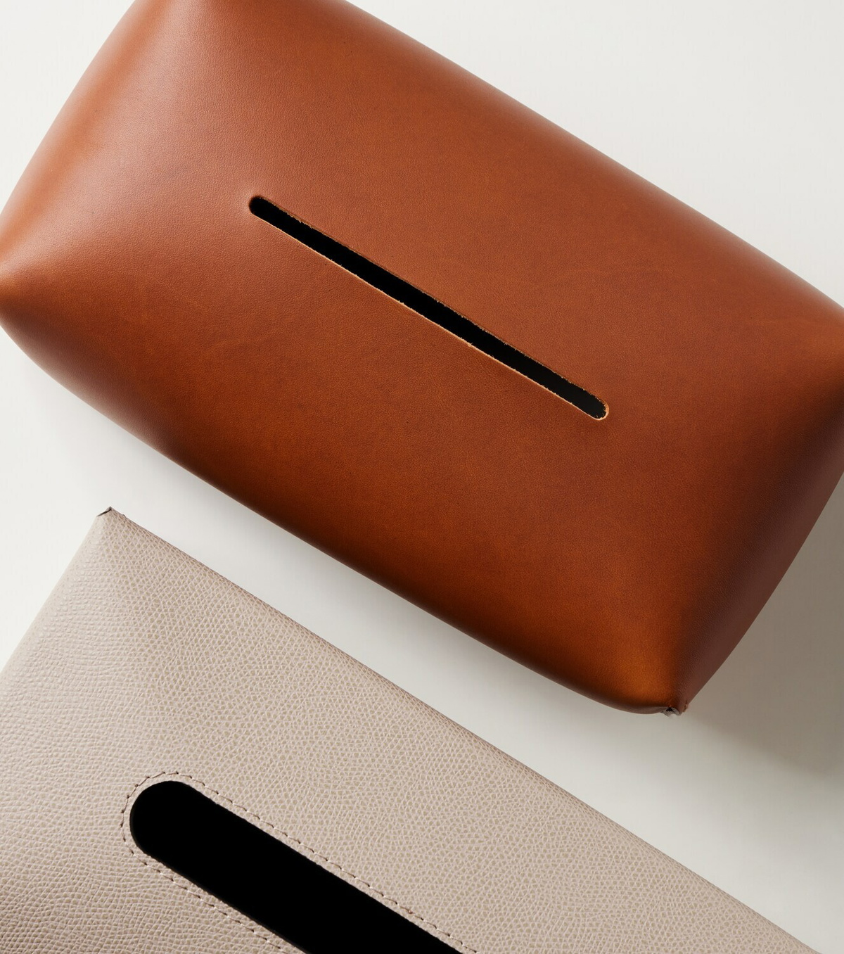 Michaël Verheyden Niez leather tissue holder