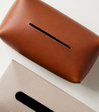 Michaël Verheyden Niez leather tissue holder