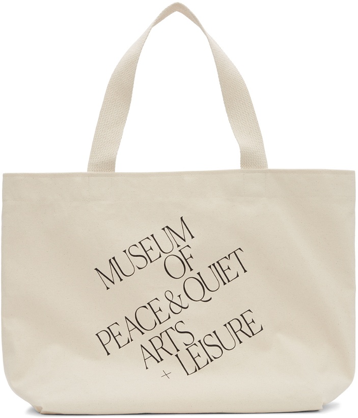 Photo: Museum of Peace & Quiet Off-White 'Arts + Leisure' Tote